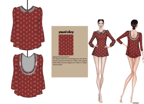Women’s Woven Blouse Concept